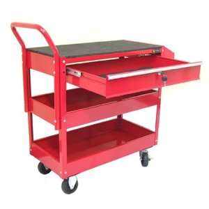  2 Tray 1 Drawer Rolling Metal Tool Cart: Home Improvement