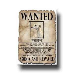  Whippet Wanted Fridge Magnet: Everything Else