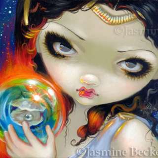 Fairy Face 181 Jasmine Becket Griffith Art Goddess Hera Fantasy SIGNED 