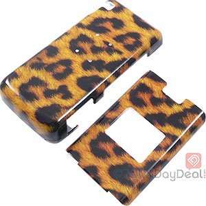  Leopard Print Shield Protector Case for Sanyo Pro 700 