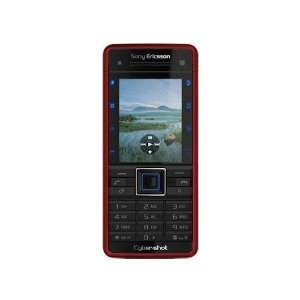  Sony Ericsson C902 (Luscious Red) (Unlocked): Cell Phones 