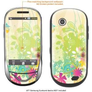   Sticker for AT&T Samsung Sunburst case cover sunburst 139 Electronics