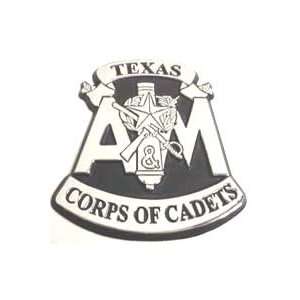 Texas A&M Corps of Cadets Auto Emblem (Metal): Automotive