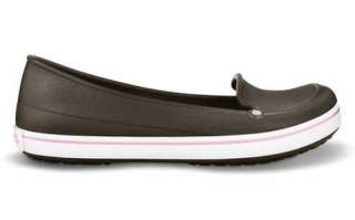 CROCS LOAFER ESPRESSO BUBBLEGUM WOMENS SLIP ON Size 6 M  