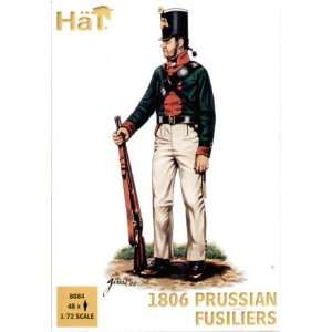    Napoleonic 1806 Prussian Fusiliers (48) 1/72 Hat Toys & Games