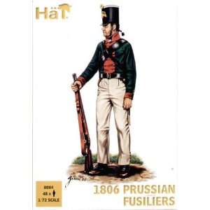    Napoleonic 1806 Prussian Fusiliers (48) 1/72 Hat: Toys & Games