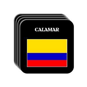  Colombia   CALAMAR Set of 4 Mini Mousepad Coasters 
