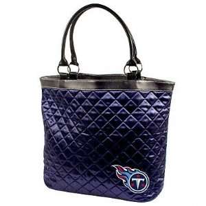 Tennessee Titans Quilted Tote Bag:  Sports & Outdoors