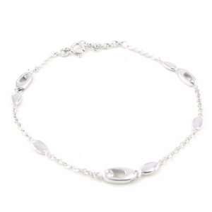  Silver bracelet Câlin white. Jewelry