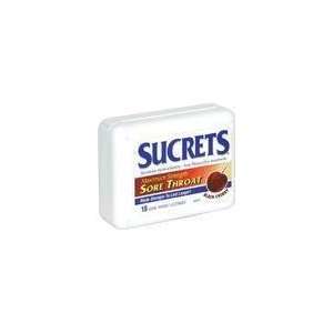  SUCRETS SORE THROAT MAXIMUM STRENGTH CHERRY #18 