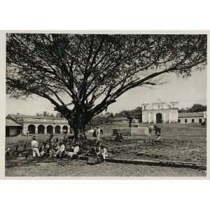  1931 Plaza Patulul Suchitepequez Guatemala Photogravure 