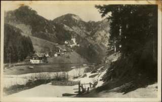 AUSTRIA Radmer a/d Stube Panorama Old Real Photo Postcard  