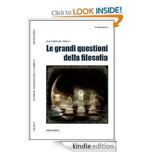 Le grandi questioni della filosofia (Italian Edition) Antonio Meli 