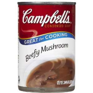 Campbells Beefy Mushroom, 10.75 oz, 12 pk:  Grocery 