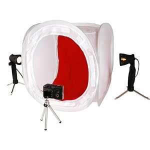   Soft Box Photo Tent Kit Studio Set with Tripod 4 Backdrop in a Box