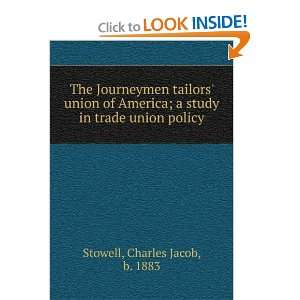  The Journeymen tailors union of America; a study in trade 