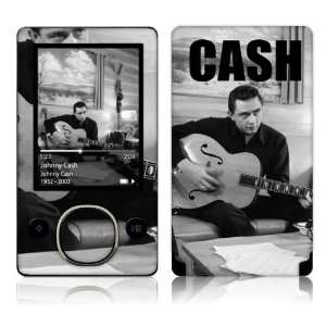 Music Skins MS JC10165 Microsoft Zune  80GB  Johnny Cash  Strum Skin