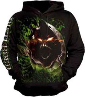 Disturbed Giant Face Pullover Hooded Sweatshirt  