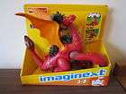   Price Imaginext Fuzzy Dragon New Box wings makes noise castle stomping