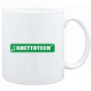    Mug White  Ghettotech STREET SIGN  Music