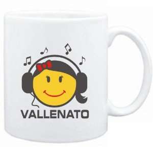  Mug White  Vallenato   female smiley  Music: Sports 