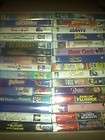   34 DISNEY VHS VIDEOS MASTERPIECE/CLASSICS & MORE Free Shipping  