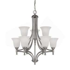  Capital Lighting Chandeliers 4359 9 Light Chandelier Gu24 