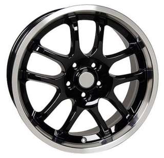 18 Rims Fit Infiniti G35 Black Spoke Wheels 18 x 8  