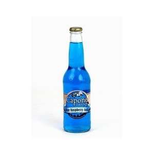 CAPONE Blue Raspberry Soda   12 Ounce: Grocery & Gourmet Food