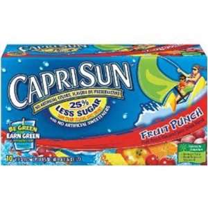 Capri Sun Fruit Punch 10 pk (Pack of 4):  Grocery & Gourmet 