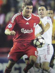 WCCF 09 10 105 Steven Gerrard Liverpool England  