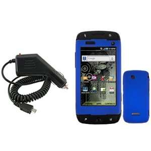   Case Faceplate Cover + Rapid Car Charger for Samsung Sidekick 4G: Cell