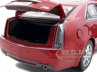 2009 CADILLAC CTS RED 1:18 DIECAST MODEL CAR KYOSHO  