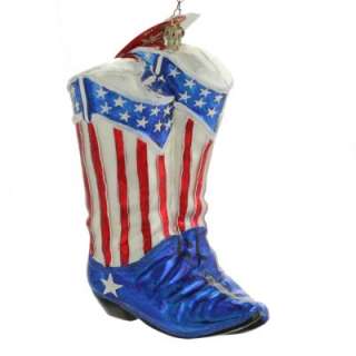 Christopher Radko Rare Star Steppin Dandy Patriotic American Flag 