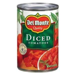 Del Monte Diced Tomatoes 14.5 oz:  Grocery & Gourmet Food