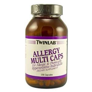  Multi vitamins & Minerals Allergy 200 caps: Beauty
