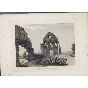  Stirlingshire Nunnery Mannel Emanuel Old Print C1797: Home 
