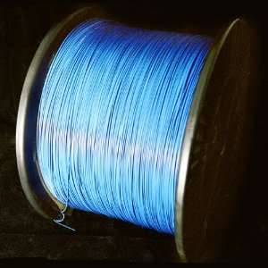   25 Gauge Nylon Coated Blue Stitching Wire 5 lb Spool: Office Products