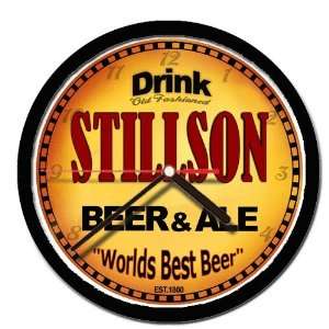  STILLSON beer and ale cerveza wall clock: Everything Else