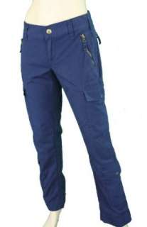   Ralph Lauren Womens Cargo Pants Navy Blue 1361583JCCP NAVY: Clothing