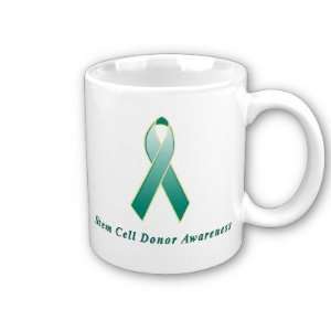  Stem Cell Donor Awareness Ribbon Coffee Mug: Everything 