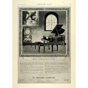  1923 Ad Aeolian Co Duo Art Grand Steinway Piano Dance 