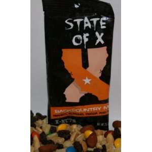 State of X Back Country Mix, Trail Mix: Peanut, Almond, Cocoa, and 