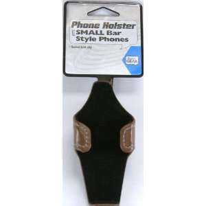  Small Bar Style Phone Holster Brown Electronics