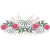 Bernina Artista Embroidery Card FLOURISHING ROSES  