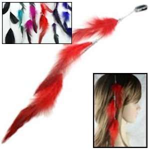  Fashion Feather Hair Extension Features Size 11 ½ Clip 