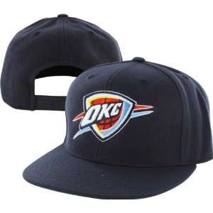Oklahoma City Thunder 47 Brand Navy Primary Logo Snapback Hat  