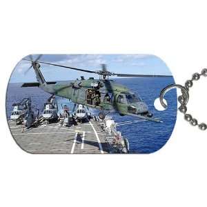  Helicopter hh60 pave hawk Dog Tag with 30 chain necklace 