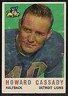 1957 TOPPS #80 HOWARD CASSADY EX B149