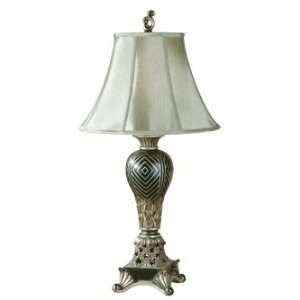  SPLENDORA, TABLE Silver Champagne Lamps 27904 By Uttermost 